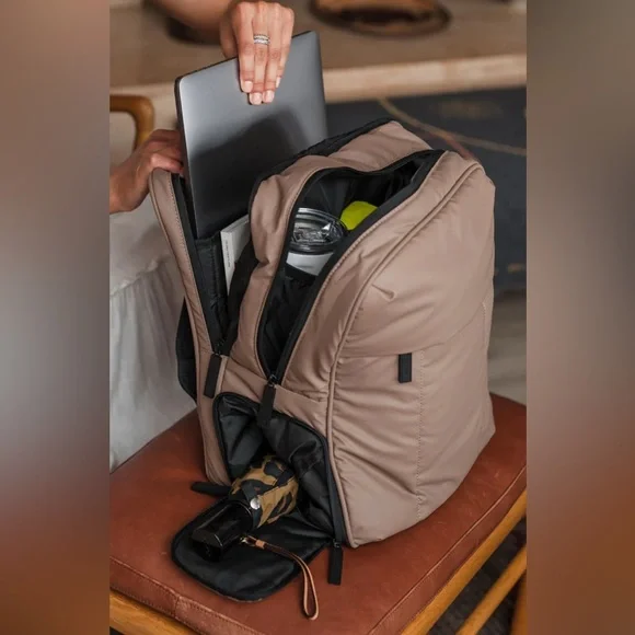 Calpack Tan Backpack - Picture 3 of 7